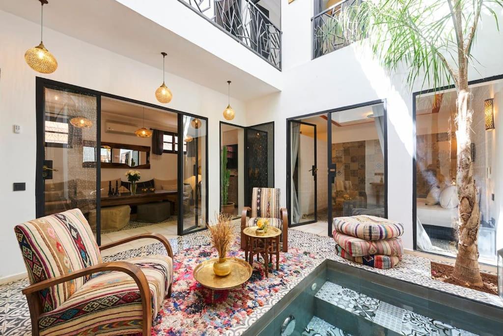 Riad Miloud En Exclusivite 10 P Au Coeur De La Medina Марракеш Экстерьер фото
