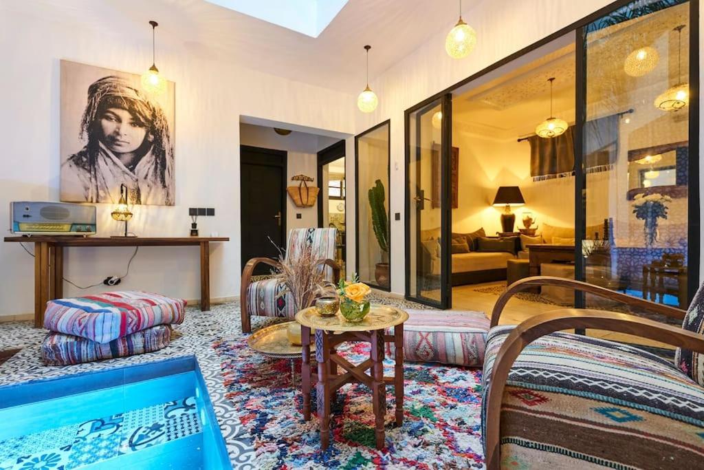 Riad Miloud En Exclusivite 10 P Au Coeur De La Medina Марракеш Экстерьер фото