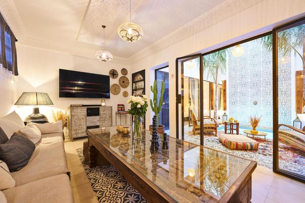Riad Miloud En Exclusivite 10 P Au Coeur De La Medina Марракеш Экстерьер фото